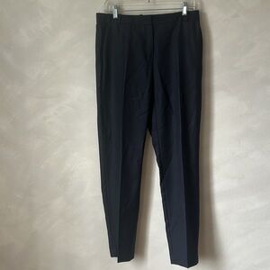 Massimo Dutti pleated Trousers navy size 8